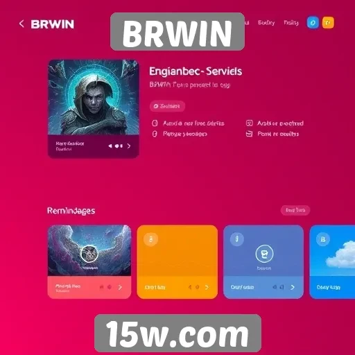 Mudanças na interface do usuário do BRWIN em destaque